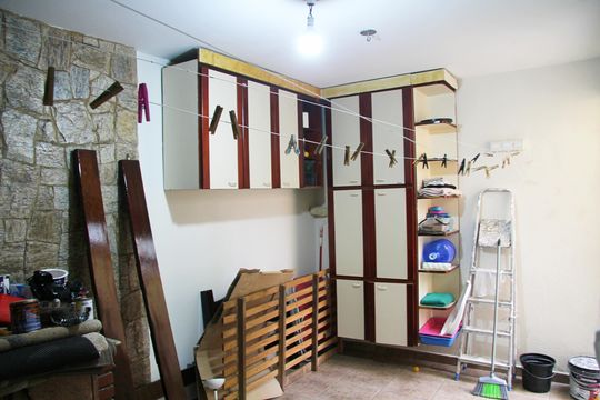 Área de Serviço e Churrasqueira de casa para alugar com 3 quartos, 220m² em Jardim Santa Clara, Guarulhos