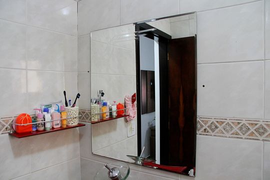 Banheiro da Suíte 1 de casa para alugar com 3 quartos, 220m² em Jardim Santa Clara, Guarulhos
