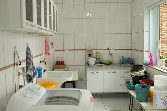 Área de Serviço de casa à venda com 3 quartos, 192m² em Dos Casa, São Bernardo do Campo