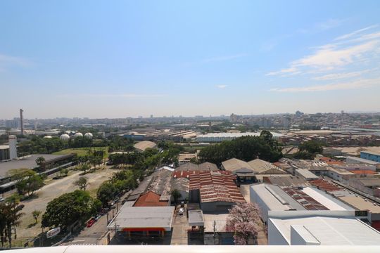 Vista da Varanda da Sala de apartamento à venda com 1 quarto, 141m² em Barcelona, São Caetano do Sul