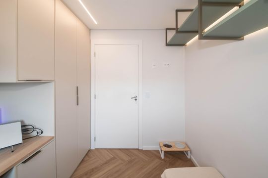 Quarto 1 de apartamento à venda com 2 quartos, 36m² em Jardim Caravelas, São Paulo