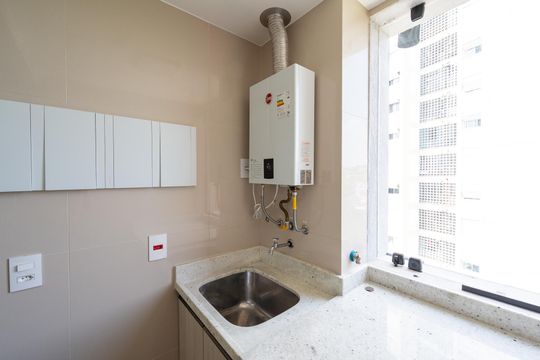 Área de Serviço de apartamento para alugar com 2 quartos, 58m² em Mirandópolis, São Paulo