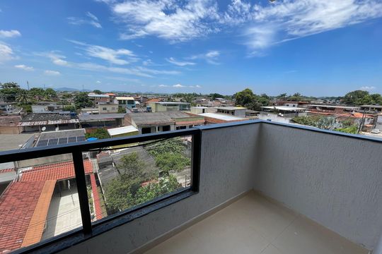 Varanda Quarto de apartamento para alugar com 2 quartos, 135m² em Vila Santa Cruz, Duque de Caxias