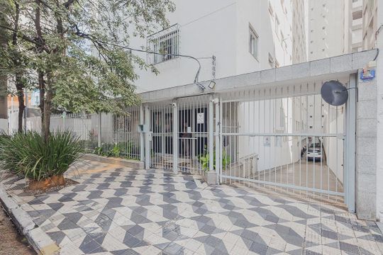 Fachada de kitnet/studio à venda com 1 quarto, 32m² em Jardim Paulista, São Paulo