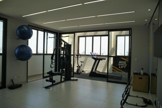 Área comum - Academia de apartamento à venda com 2 quartos, 55m² em Baeta Neves, São Bernardo do Campo