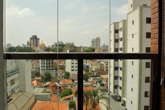 Varanda de apartamento à venda com 2 quartos, 55m² em Baeta Neves, São Bernardo do Campo