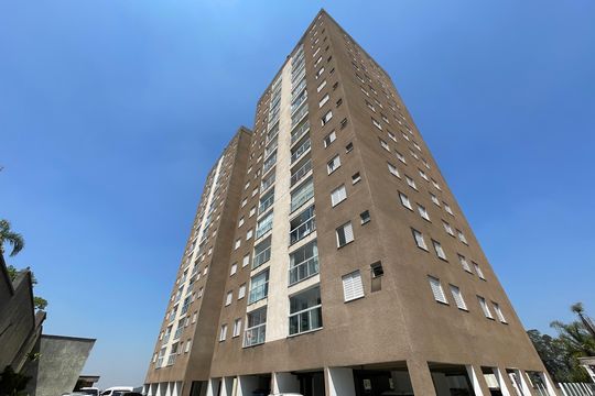 Fachada do Prédio de apartamento para alugar com 2 quartos, 56m² em Granja Viana, Cotia