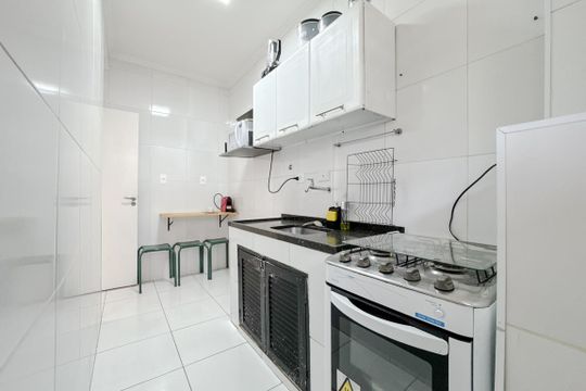 Cozinha de apartamento à venda com 2 quartos, 70m² em Paraíso, São Paulo
