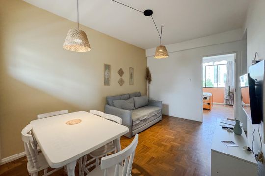 Sala de apartamento à venda com 2 quartos, 70m² em Paraíso, São Paulo