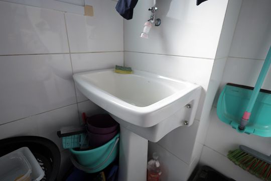 Área de Serviço de apartamento para alugar com 1 quarto, 38m² em Jardim Jamaica, Santo André