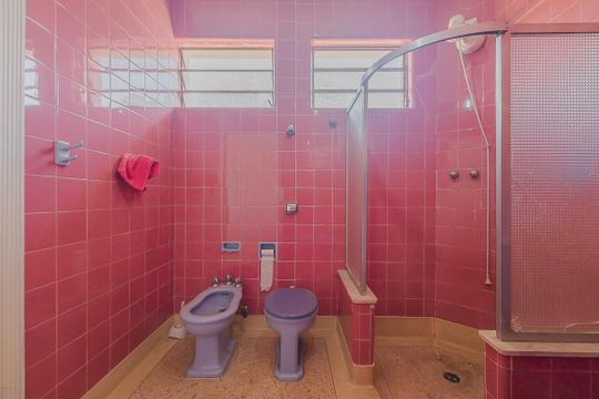 Banheiro da Suíte de casa à venda com 4 quartos, 418m² em Pinheiros, São Paulo