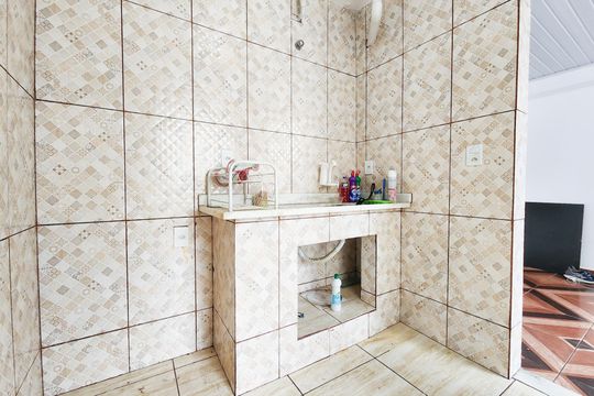 Cozinha de apartamento à venda com 2 quartos, 100m² em Humaitá, Rio de Janeiro