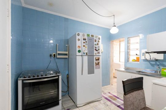 Cozinha de apartamento à venda com 3 quartos, 100m² em Higienópolis, São Paulo