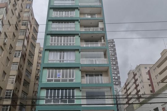 Fachada de apartamento para alugar com 3 quartos, 148m² em José Menino, Santos