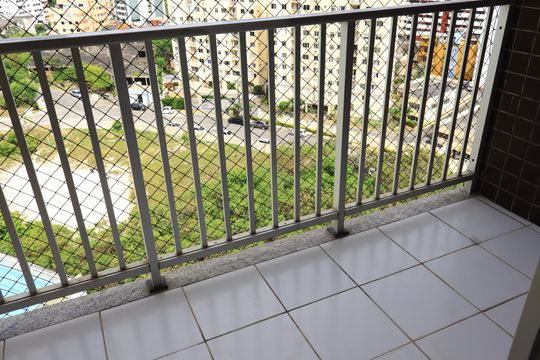 Varanda da Sala de apartamento para alugar com 3 quartos, 90m² em Imbuí, Salvador