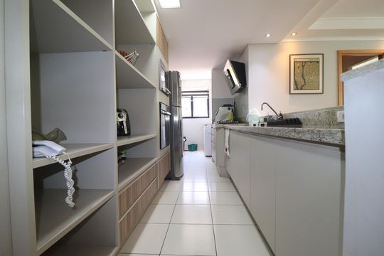 Cozinha de apartamento à venda com 2 quartos, 92m² em Jardim, Santo André