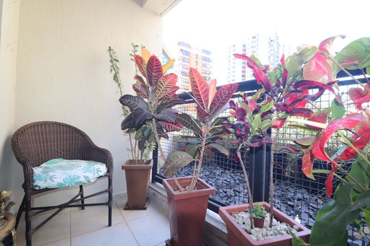 Varanda Quarto 2 de apartamento à venda com 2 quartos, 92m² em Jardim, Santo André