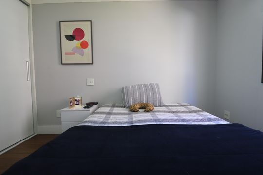 Quarto 1 suíte de apartamento à venda com 2 quartos, 92m² em Jardim, Santo André