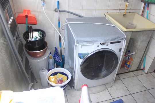 Lavanderia  de apartamento à venda com 2 quartos, 71m² em Cidade Brasil, Guarulhos