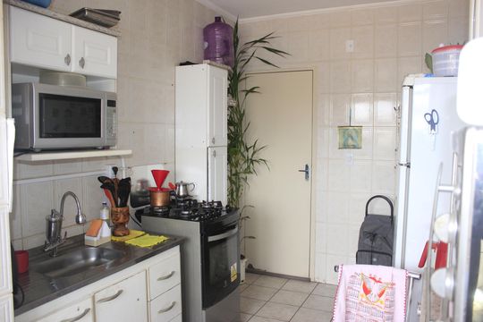 Cozinha  de apartamento à venda com 2 quartos, 71m² em Cidade Brasil, Guarulhos