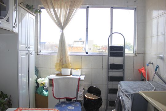 Lavanderia  de apartamento à venda com 2 quartos, 71m² em Cidade Brasil, Guarulhos