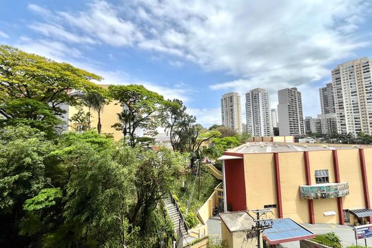 Vista da Varanda de kitnet/studio à venda com 1 quarto, 24m² em Vila Santa Catarina, São Paulo