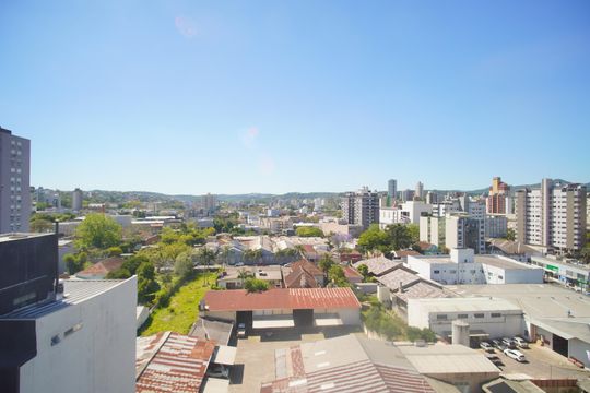 Vista do Quarto de apartamento à venda com 1 quarto, 45m² em Centro, Novo Hamburgo