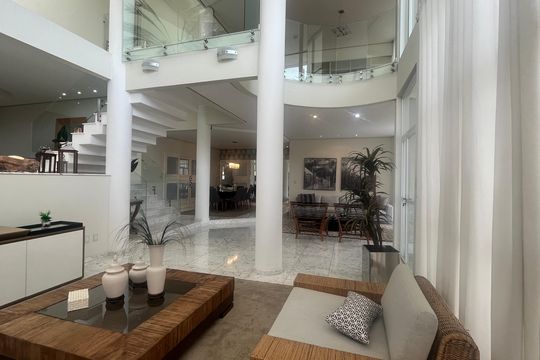 Sala de casa de condomínio à venda com 4 quartos, 980m² em Sítios de Recreio Gramado, Campinas