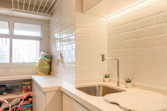 Área de Serviço de apartamento à venda com 3 quartos, 121m² em Vila Cordeiro, São Paulo