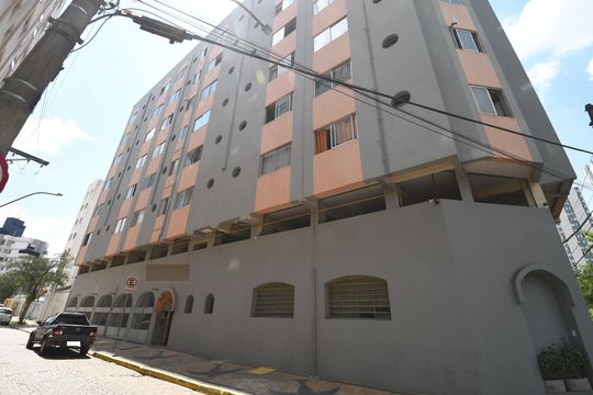 Fachada do Prédio de apartamento à venda com 1 quarto, 40m² em Centro, Campinas