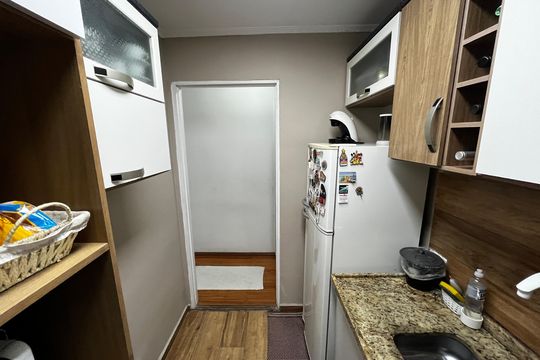 Cozinha de apartamento à venda com 2 quartos, 50m² em Parque Mandaqui, São Paulo