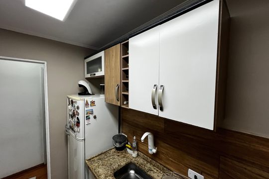Cozinha de apartamento à venda com 2 quartos, 50m² em Parque Mandaqui, São Paulo