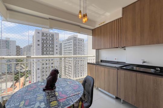Varanda de apartamento para alugar com 2 quartos, 48m² em Cambuci, São Paulo