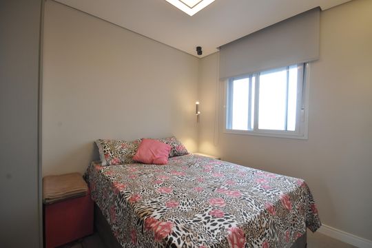 Quarto de apartamento à venda com 1 quarto, 43m² em Vila Gustavo, São Paulo
