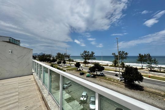 Varanda de apartamento para alugar com 3 quartos, 328m² em Recreio dos Bandeirantes, Rio de Janeiro