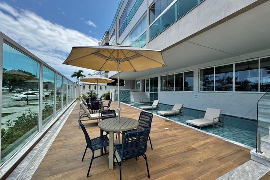 Área comum de apartamento para alugar com 3 quartos, 328m² em Recreio dos Bandeirantes, Rio de Janeiro