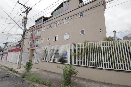 Fachada de apartamento à venda com 2 quartos, 80m² em Vila Bela Vista, Santo André