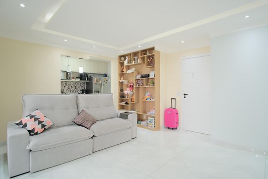 Sala de apartamento à venda com 3 quartos, 110m² em Cidade Mãe do Céu, São Paulo