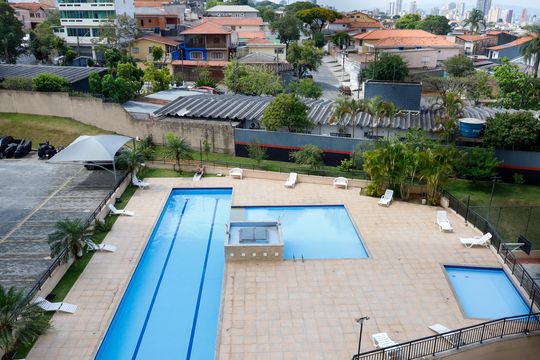 Vista da Sacada de apartamento à venda com 3 quartos, 73m² em Jaguaribe, Osasco