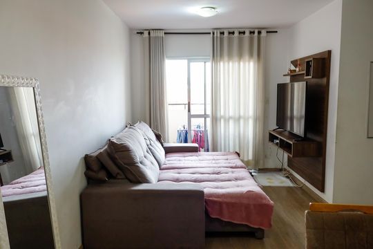 sala de apartamento à venda com 3 quartos, 73m² em Jaguaribe, Osasco