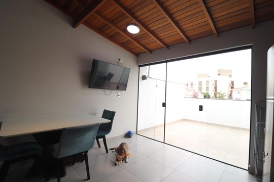 Espaço Gourmet de apartamento à venda com 2 quartos, 100m² em Vila Valparaíso, Santo André