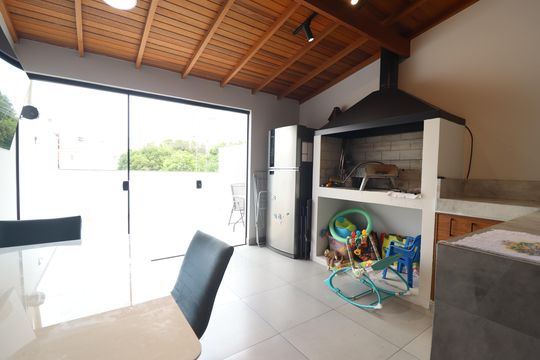 Espaço Gourmet de apartamento à venda com 2 quartos, 100m² em Vila Valparaíso, Santo André