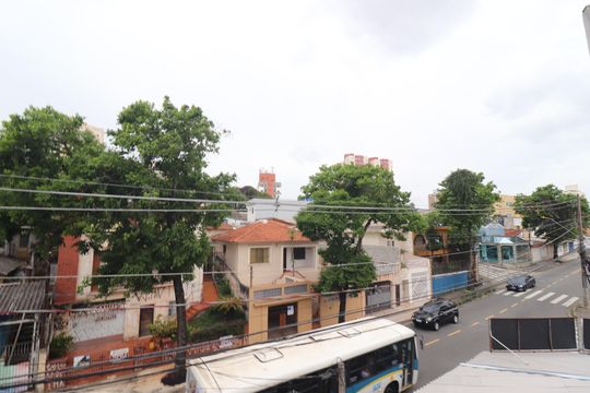 Vista da Varanda da Suíte de apartamento à venda com 2 quartos, 100m² em Vila Valparaíso, Santo André