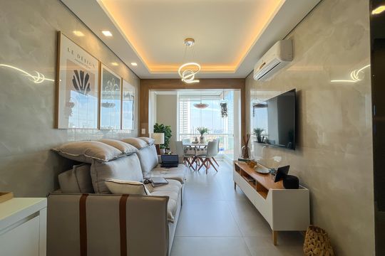 Sala de apartamento à venda com 2 quartos, 129m² em Freguesia do Ó, São Paulo
