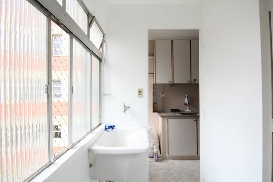 Área de Serviço de apartamento à venda com 2 quartos, 67m² em Vila Andrade, São Paulo