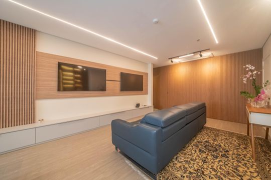 Sala de apartamento à venda com 3 quartos, 105m² em Jardim das Acacias, São Paulo