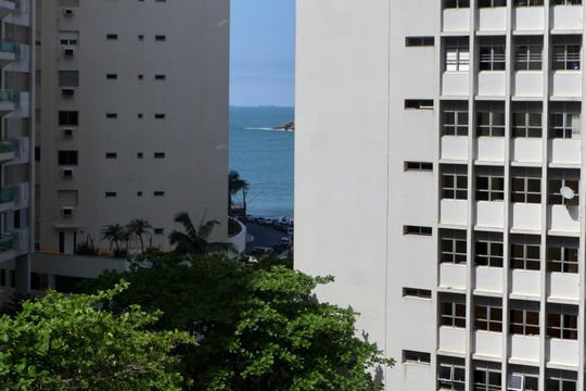 Vista de apartamento para alugar com 1 quarto, 68m² em Sítio Paecara (vicente de Carvalho), Guarujá
