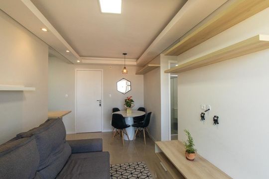 Sala de apartamento à venda com 2 quartos, 48m² em Bairro Alto, Curitiba