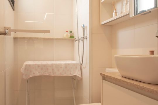 Banheiro de apartamento à venda com 2 quartos, 66m² em Vila da Saúde, São Paulo