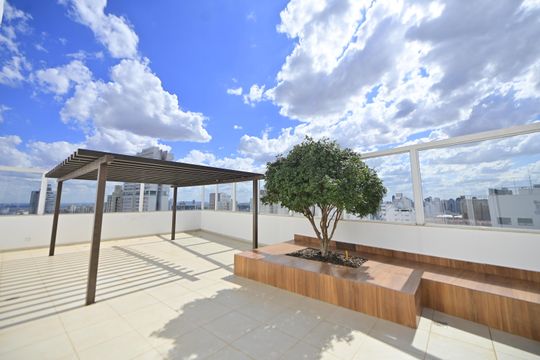 Área comum de apartamento para alugar com 1 quarto, 40m² em Setor Central, Goiânia